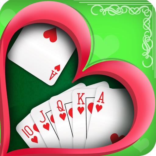 Hearts of Vegas Casino - Hearts Card Game Multiplayer (four players) iOS App