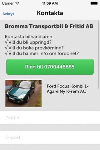 Bromma Transportbil & Fritid AB screenshot 3