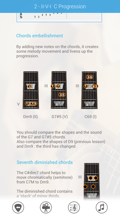 E-Jazz : Chords for Jazz Guitar Screenshot 2