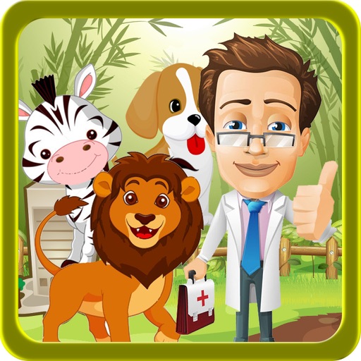 Zoo Animals Rescue Doctor Game & Washing Salon