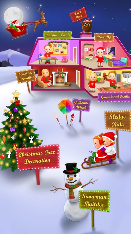 Sweet Baby Girl Christmas Fun and Santa Gifts - Kids Game