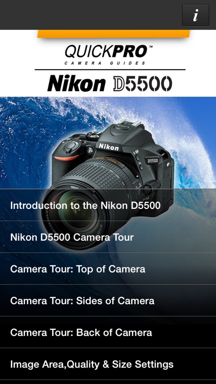 QuickPro Control + Train for Nikon D5500 HD