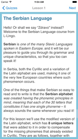 L-Lingo Learn Serbian(圖2)-速報App