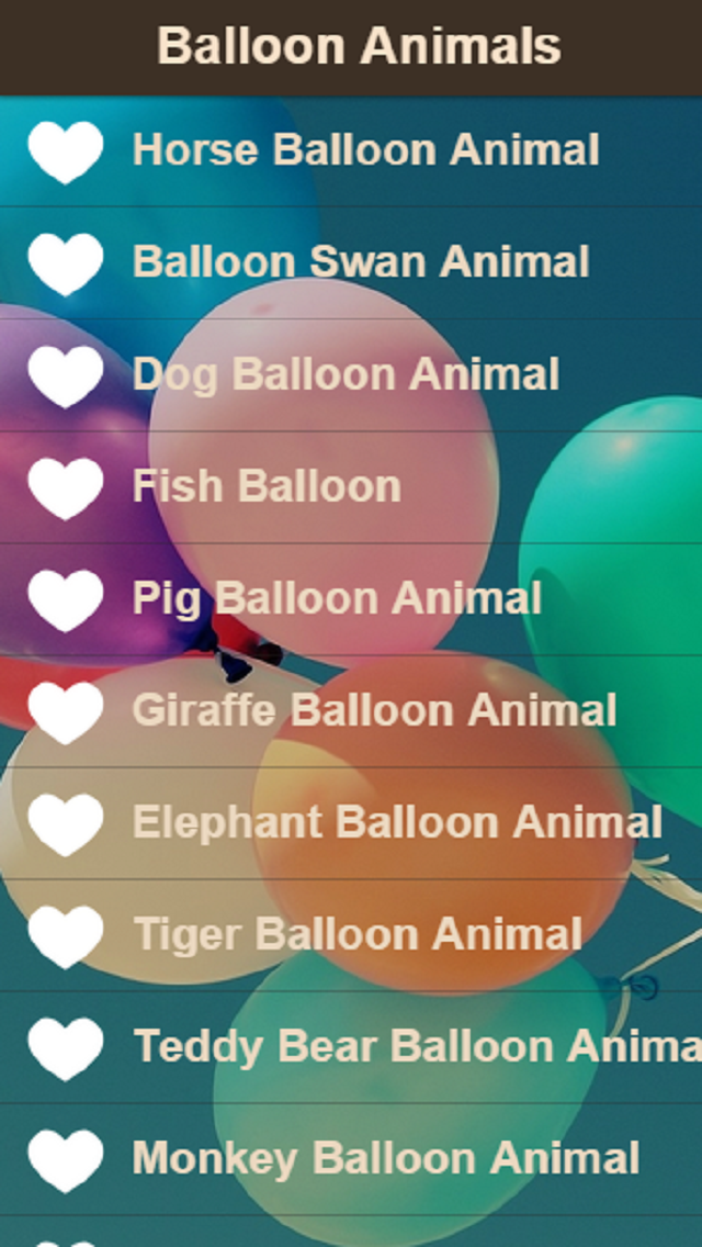 Balloon Animal Instructions Learn How To Make Balloon Animals On Pc Download Free For Windows 7 8 10 Version