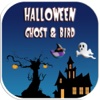 Halloween Ghost and Bird