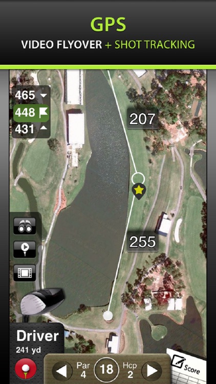 Mobitee Golf GPS Rangefinder Scorecard Flyover