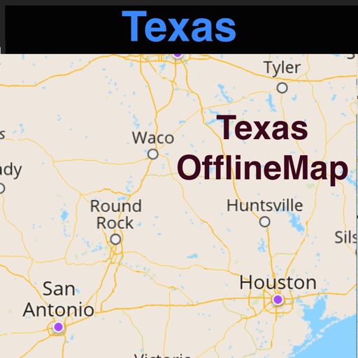 Texas Offline Map with Traffic Cameras Pro icon