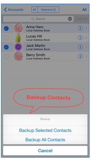 Move Contact: Contacts to Group(圖3)-速報App