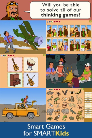 Smart Kids : Lost in the Desert PREMIUM Thinking Puzzle Games and Exciting Adventures App screenshot 3