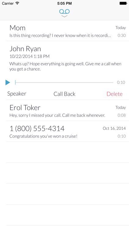 Truly Voicemail