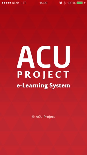 ACU e-Learning System App