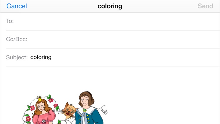 Puss in Boots. Coloring book for children screenshot-3