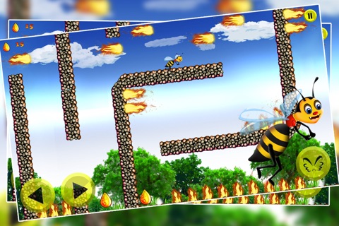 A Flight Bee Life : The Buzz Sky Fly Cloud Kid Agility Quest - Free screenshot 4