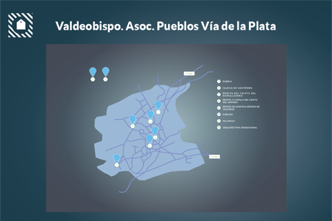 Valdeobispo. Pueblos de la Vía de la Plata screenshot 2