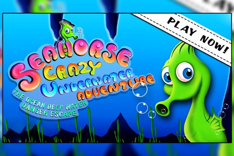 Seahorse Crazy Underwater Adventure : The Ocean Deep Water Danger Escape - Free screenshot 4