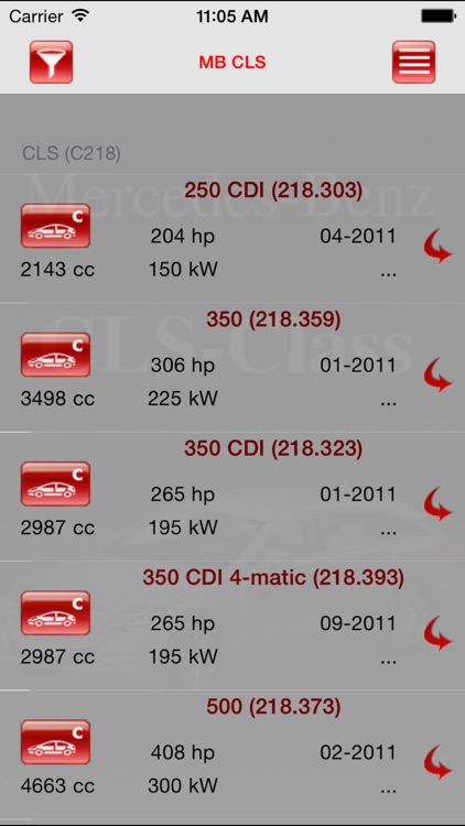 AutoParts Mercedes-Benz CLS-class screenshot-4