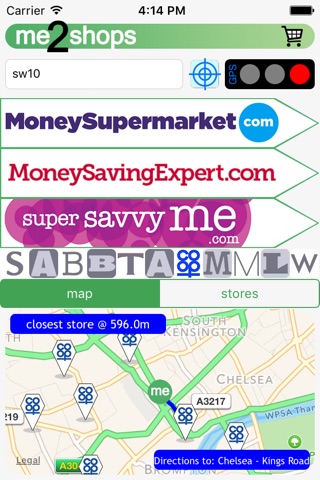 me 2 shops: UK supermarkets screenshot 3