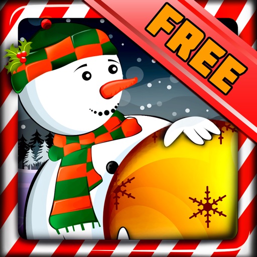 Snowman on Christmas Night : Ride & Jump The Holiday Decorations Icon
