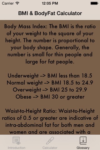 BMI & Body Fat Percentage Calculator screenshot 4