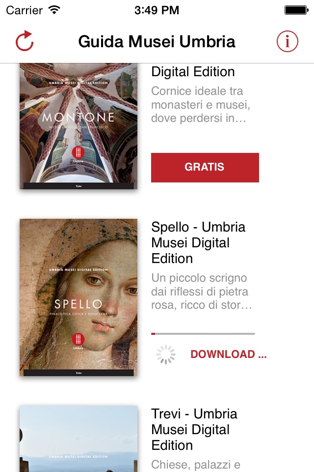 Guida Musei - Umbria Musei Digital Edition screenshot 3