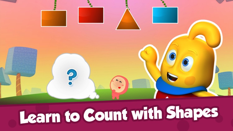 Color Names & Shapes Playtime - Improve Problem Solving Skills by Picking & Identifying Objects for Montessori