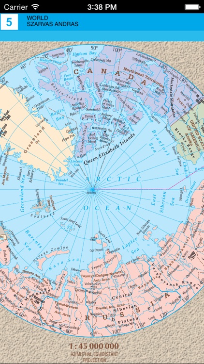 World. Political map.