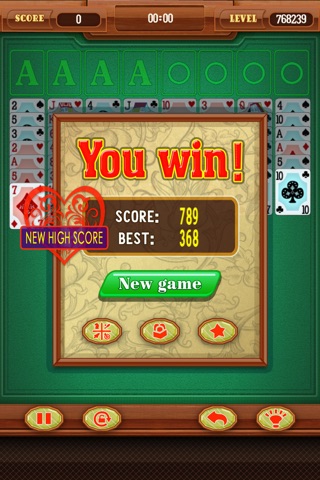 Top FreeCell Challenge screenshot 4