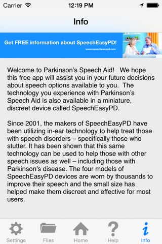 Parkinson’s Speech Aid screenshot 3