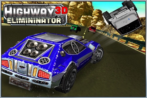 Highway Eliminator 3D ( Car Racing and Eliminating Game ) screenshot 4