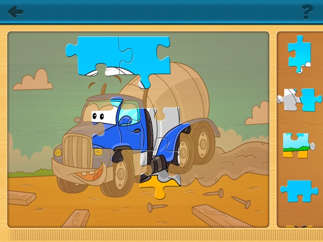 Jigsaw Puzzles (Trucks) - Kids Puzzle Truck Learning Games f(圖2)-速報App