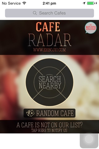 EHBOJIO Cafe Radar screenshot 2