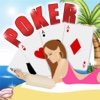 Poker with Beach Girls with Slots, Blackjack, and More!