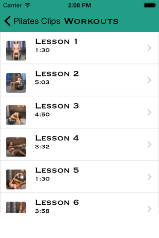 Pilates Clips Workouts screenshot 2