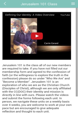 Jerusalem Christian Church screenshot 2