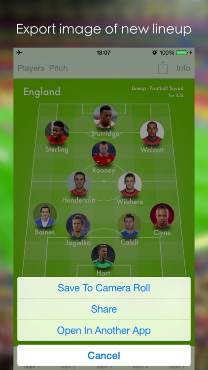 Lineup - Football Squad screenshot-4