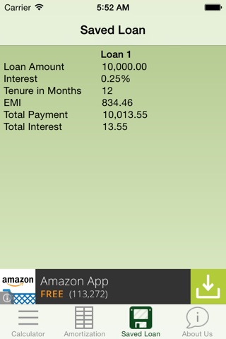 Loan-EMI Calculator screenshot 3