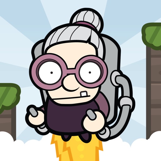 Jetpack Granny - Flappy Style Icon