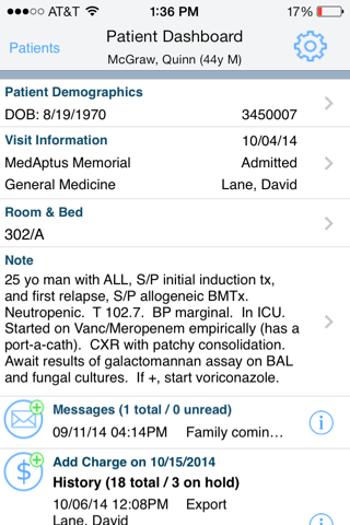 MedAptus ICD-10 Charge Capture screenshot 2