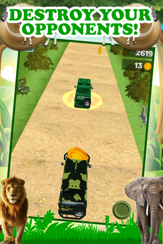 3D Safari Jeep Racing Game with Endless Real Adventure Simulator Driving FREE screenshot 3