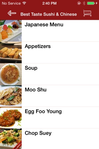 Best Taste Sushi & Chinese screenshot 2