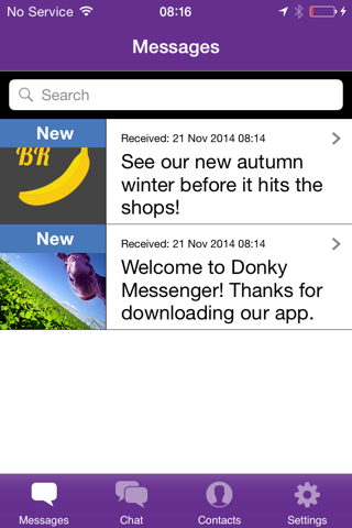 Donky Messenger screenshot 2