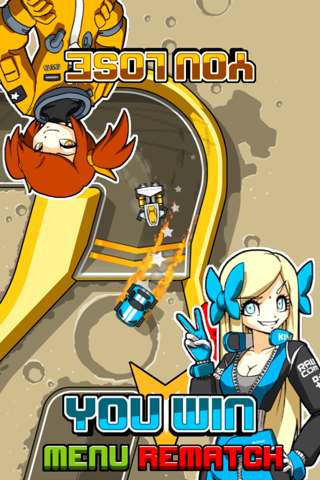 Blonde vs Brunette Racing - Two-player kart racing fun! screenshot 4