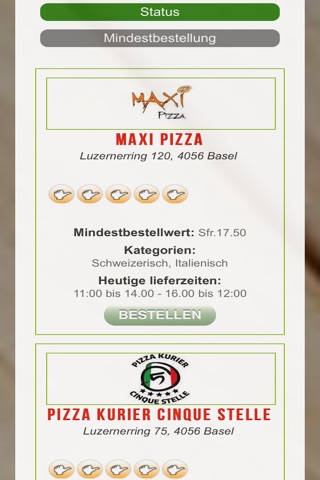 MyPizza.ch screenshot 3