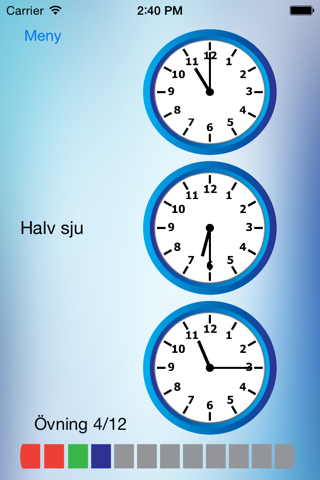 Träna Klockan screenshot 3