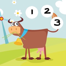 Activities of Animals of the Farm Counting Game for Children: Learn to Count Numbers 1-10