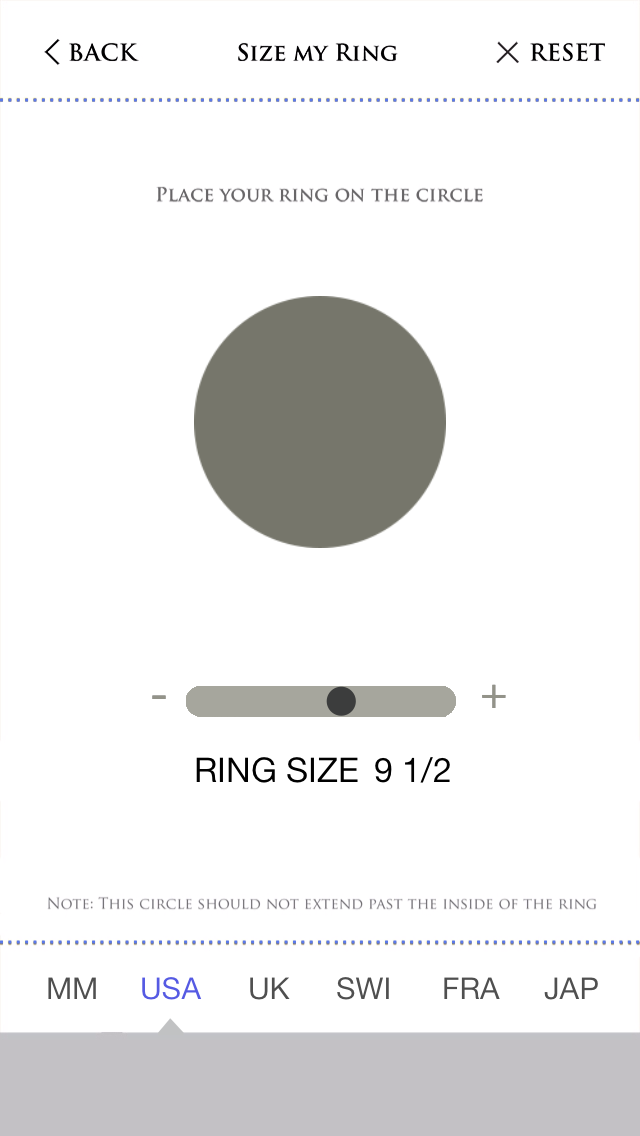 Taille Votre bague Taille Votre bague