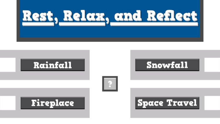 Rest, Relax, and Reflect - (Meditation & Relaxation App)