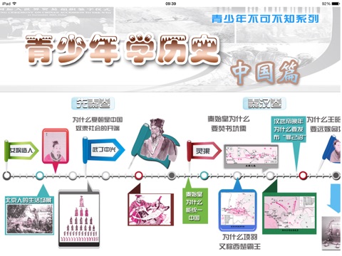 青少年学历史（中国篇）-iPad版 screenshot 2