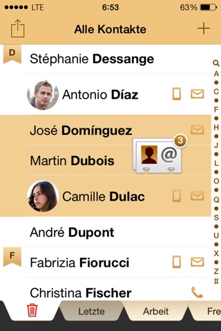 Contacts Pro for iPhone screenshot 3