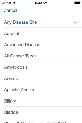 Cleveland Clinic Cancer Trials screenshot 3